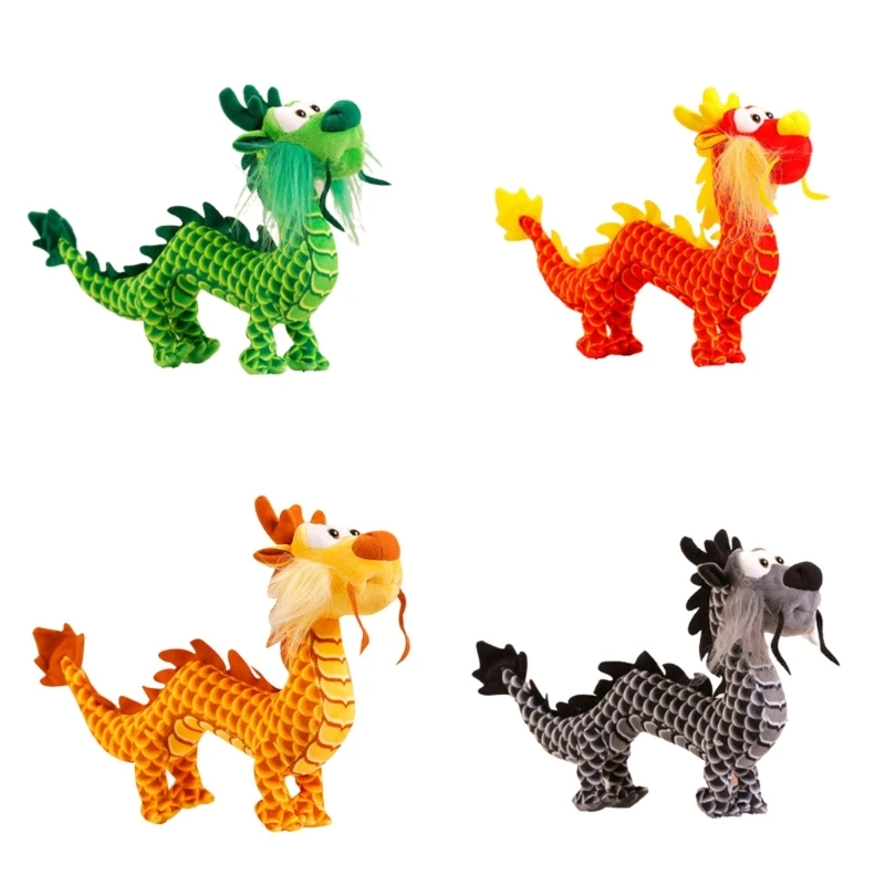 

Chinese Dragon Mascots 2024 Chinese Dragon Plush Toy Chinese Dragon Stuffed