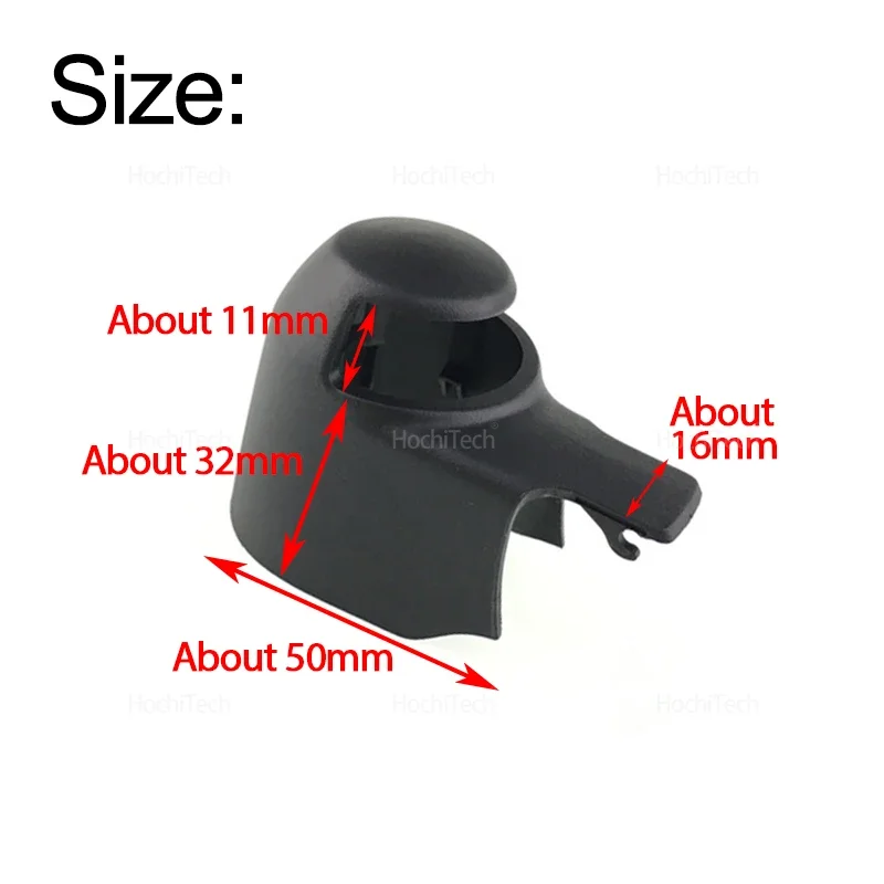 Лобовое стекло задний рычаг омывателя крышка гайка для Volkswagen VW Multivan Transporter Caravelle T6