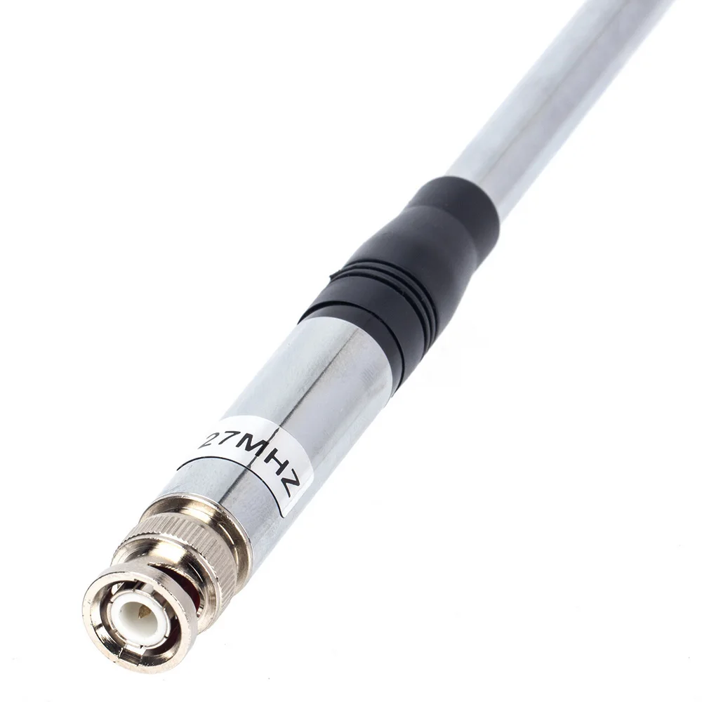 27MHz BNC and PL259 Connector 9-51Inch Telescopic/Rod Antenna with 5M Coaxial Cable Magnetische Dak Mount Base and For CB Radio