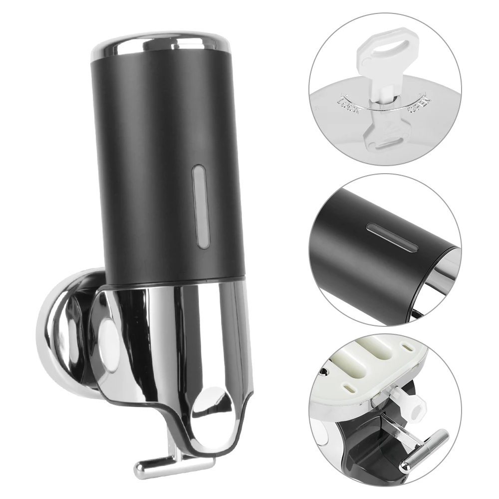 

Настенный держатель для дезинфицирующего средства для рук, диспенсер для мыла, диспенсер для шампуня, диспенсер для мыла и лосьона, аксессу...