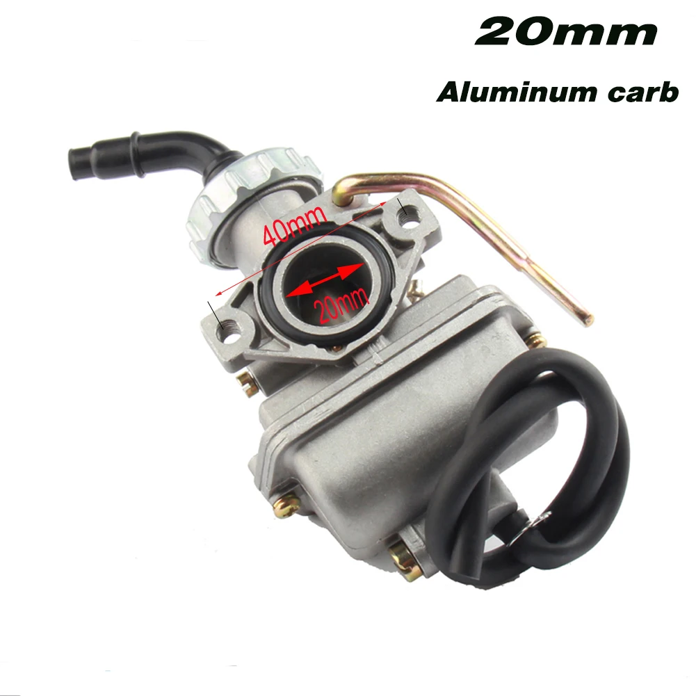 

Motorcycle PZ20 20mm Motorcycle Carburetor Carb For 50cc 70cc 90cc 110cc 125cc 135
