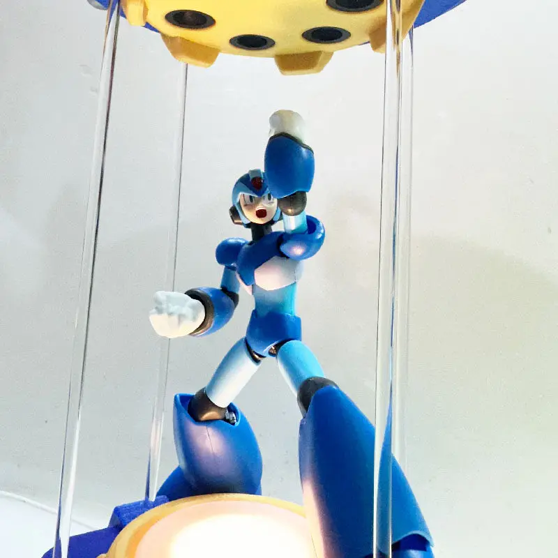 Фото Аниме-светильник Mega Man X Rockman X в виде транспортной капсулы, светодиодный ночник, настольная лампа, аниме-мерч, коллекционный подарок в демонстрационной коробке №3