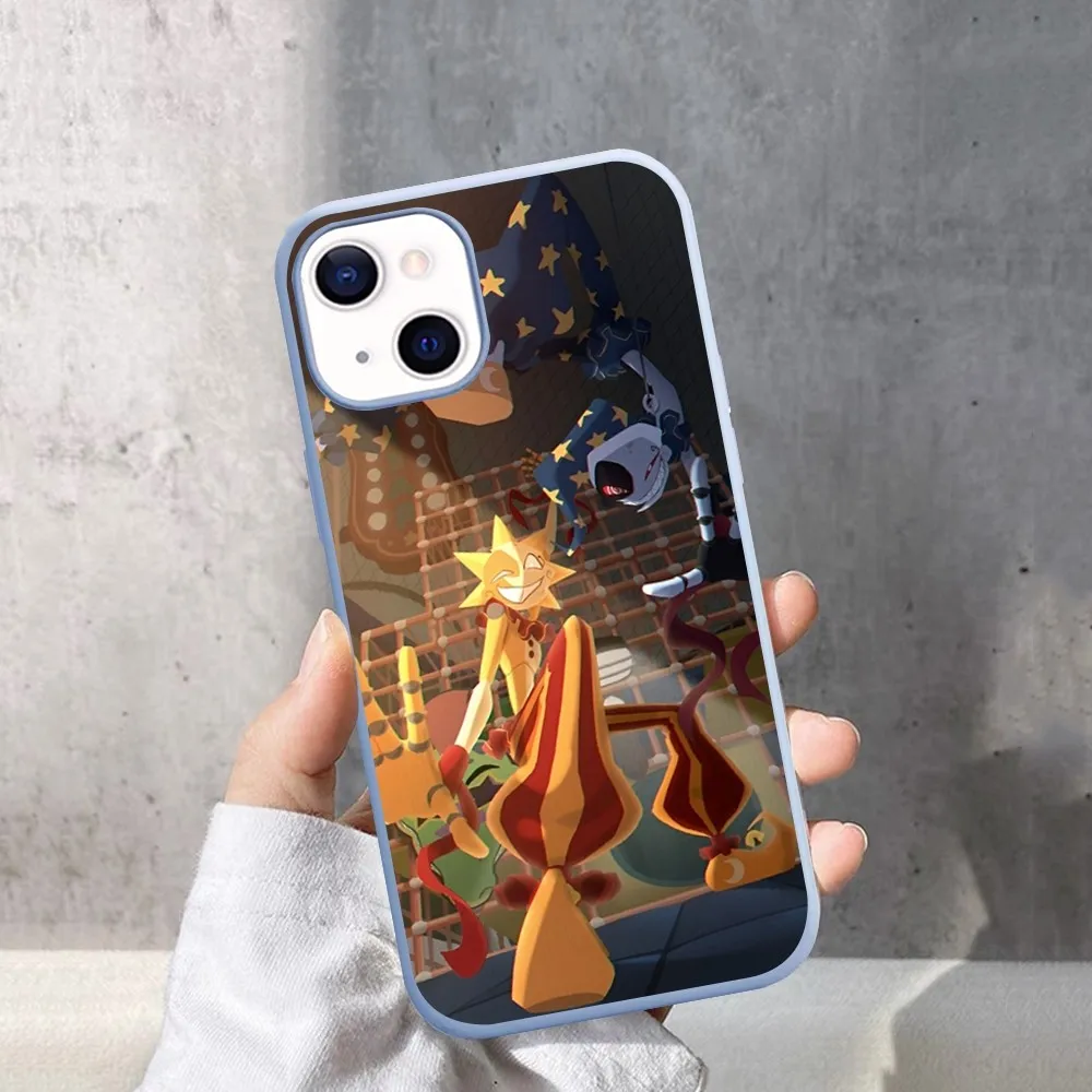 Horror Game M-Moondrop Phone Case For IPhone 14 11 12 13 Mini Pro Xs Max 8 7 6 6S Plus X XR Solid Candy Color