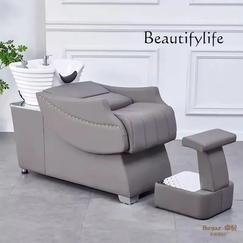 Парикмахерская кресло для шампуня парикмахерская частная сеть красная кровать