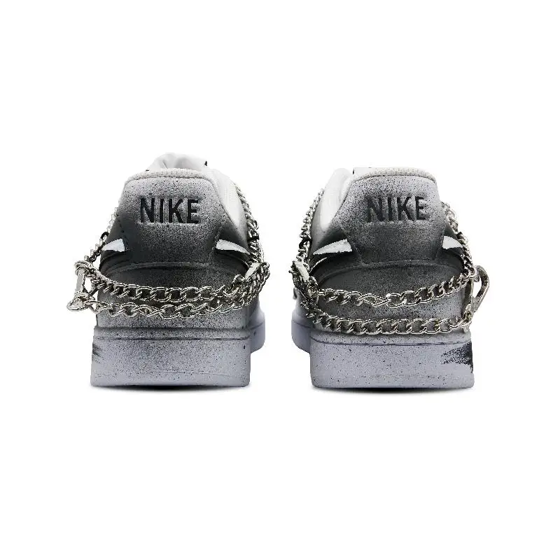 【Настроить】Nike Court Vision 1 обувь для скейтбординга кроссовки унисекс DH2987-101