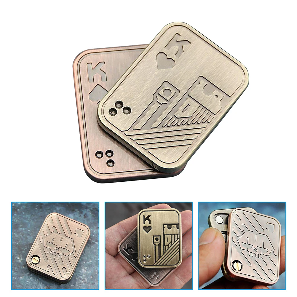 

Pokerfidget Metalslider Decompression Office Sensory Magnetic Stress Push Supplies Party Compact Plaything Desk Kids Shaped Prop