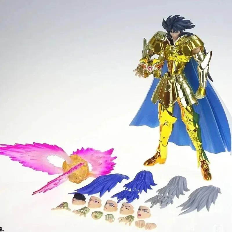 Фото В наличии CS Модель Saint Seiya Myth Cloth EX Gemini Saga с галактическим взрывом Gold/24K/OCE Рыцари Зодиака Фигурка №3