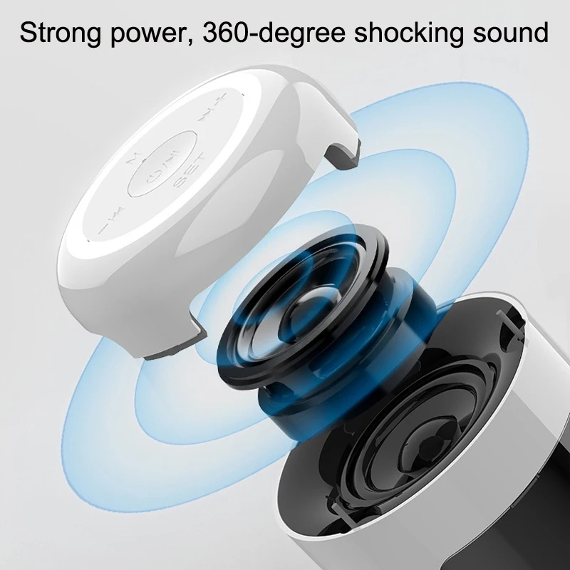 Bluetooth звуковые часы маленькая аудиокарта ночного освещения FM динамик