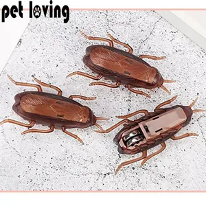 Cat Toy Dog Toys Interactive Simulation Electronic Pet Toys Mouse Cockroaches Battery-Powered Traini