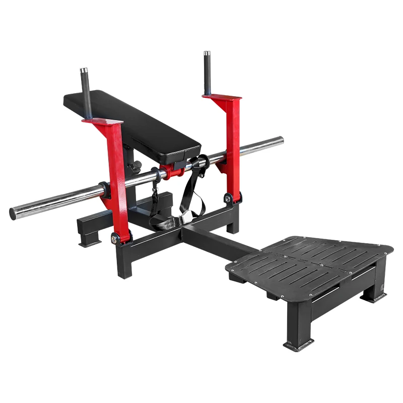 Фото Тренажер для ягодиц Safety 180kg Max: Стальной тренажер для хип-трестов с нагрузкой, силовой тренажер для спортзала, тренажер для развития ягодичных мышц, акция №5