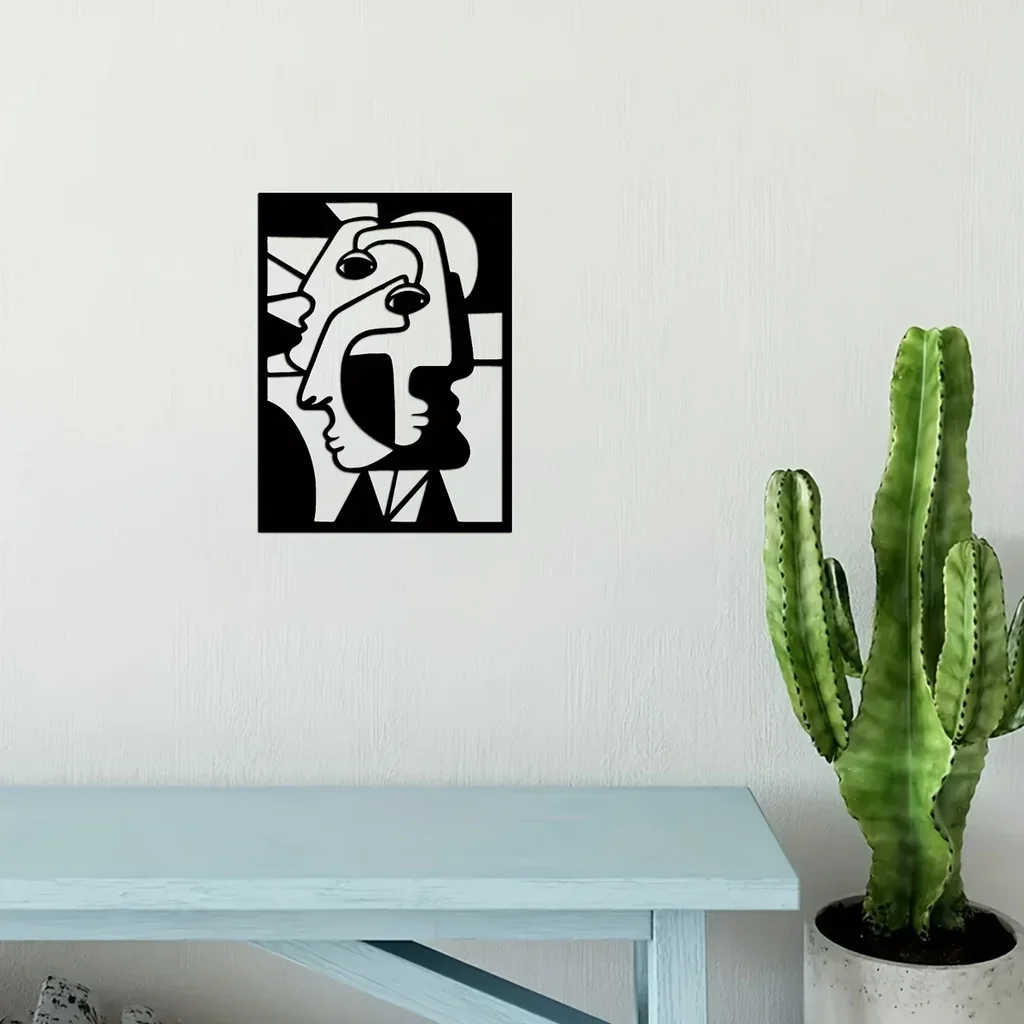 1 шт. Металлический Настенный декор Beastie Pie декоративная наклейка для спальни