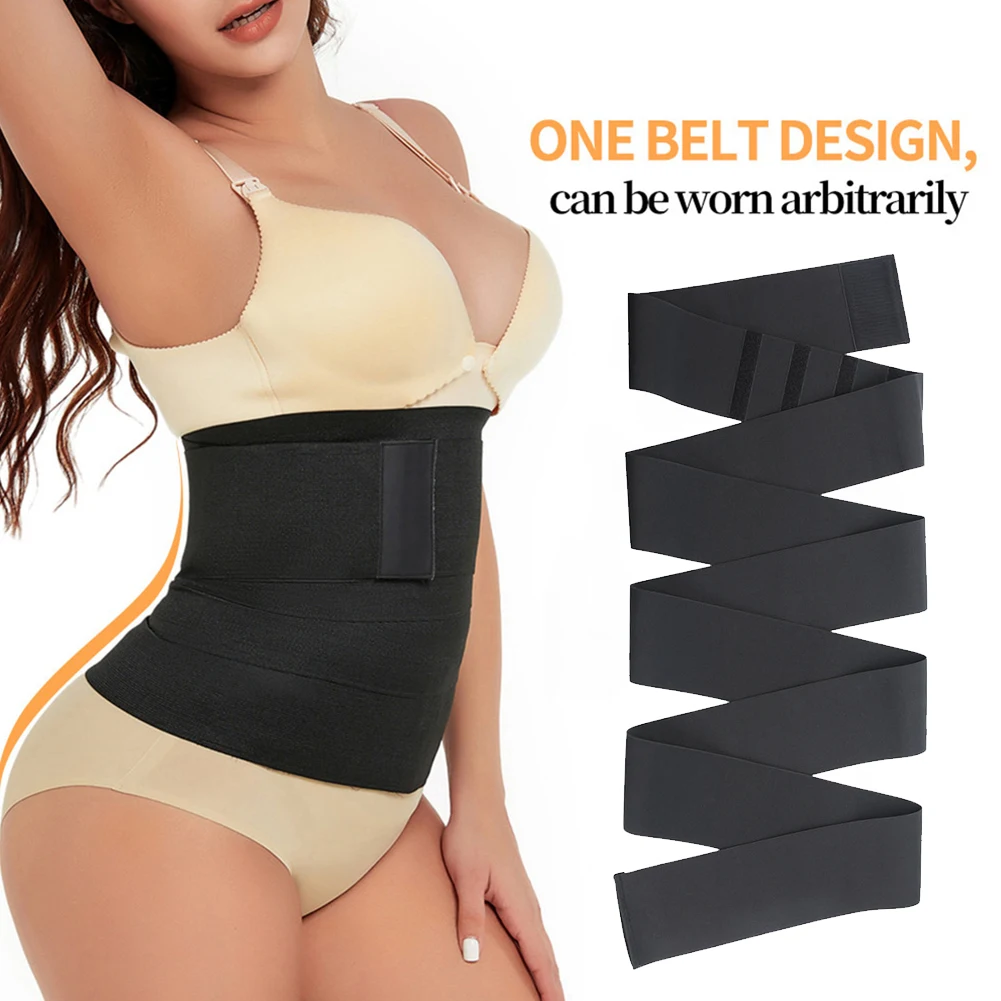 

Эластичный бандажный корсет для повязки на талию женский