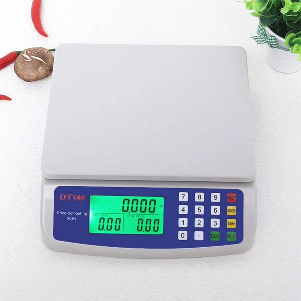 

Wide Range Food Weighing Scale Grocery Fish Pork Digital Display Scales