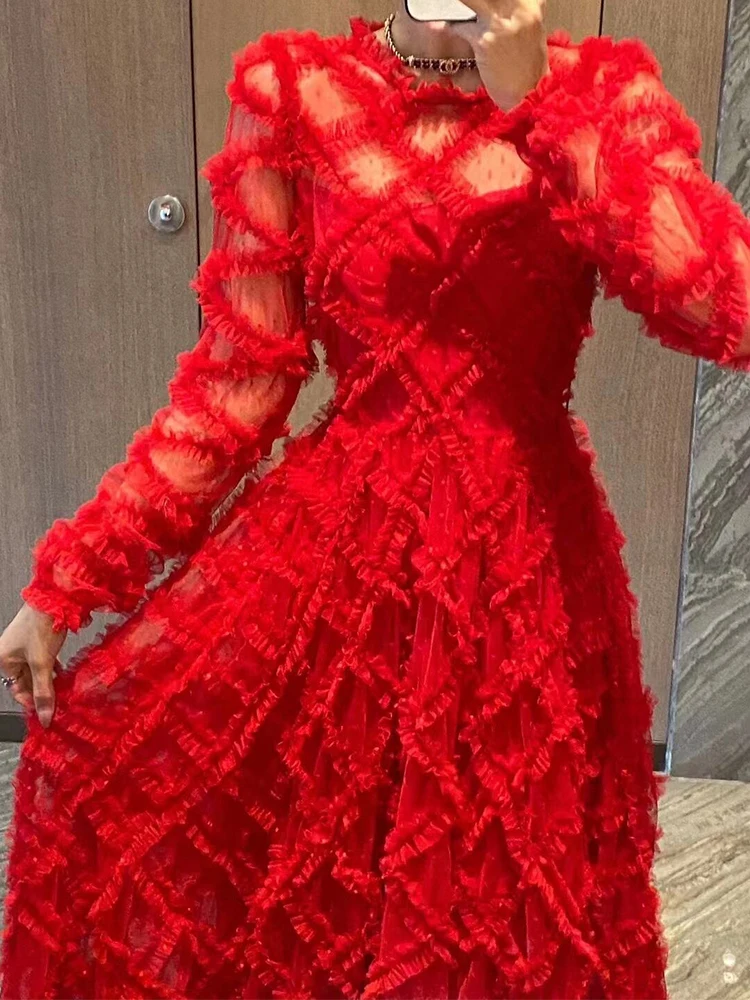 Женское дизайнерское элегантное платье длинное вечернее с фатином официальное