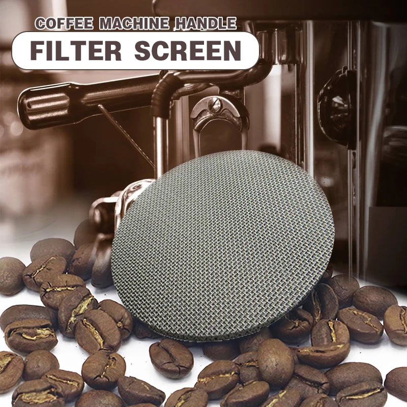 

51/53.5/58.5mm Stainless Steel Coffee Machine Filter Reusable Filter Secondary Diversion Screen Coffee Maker Accessories