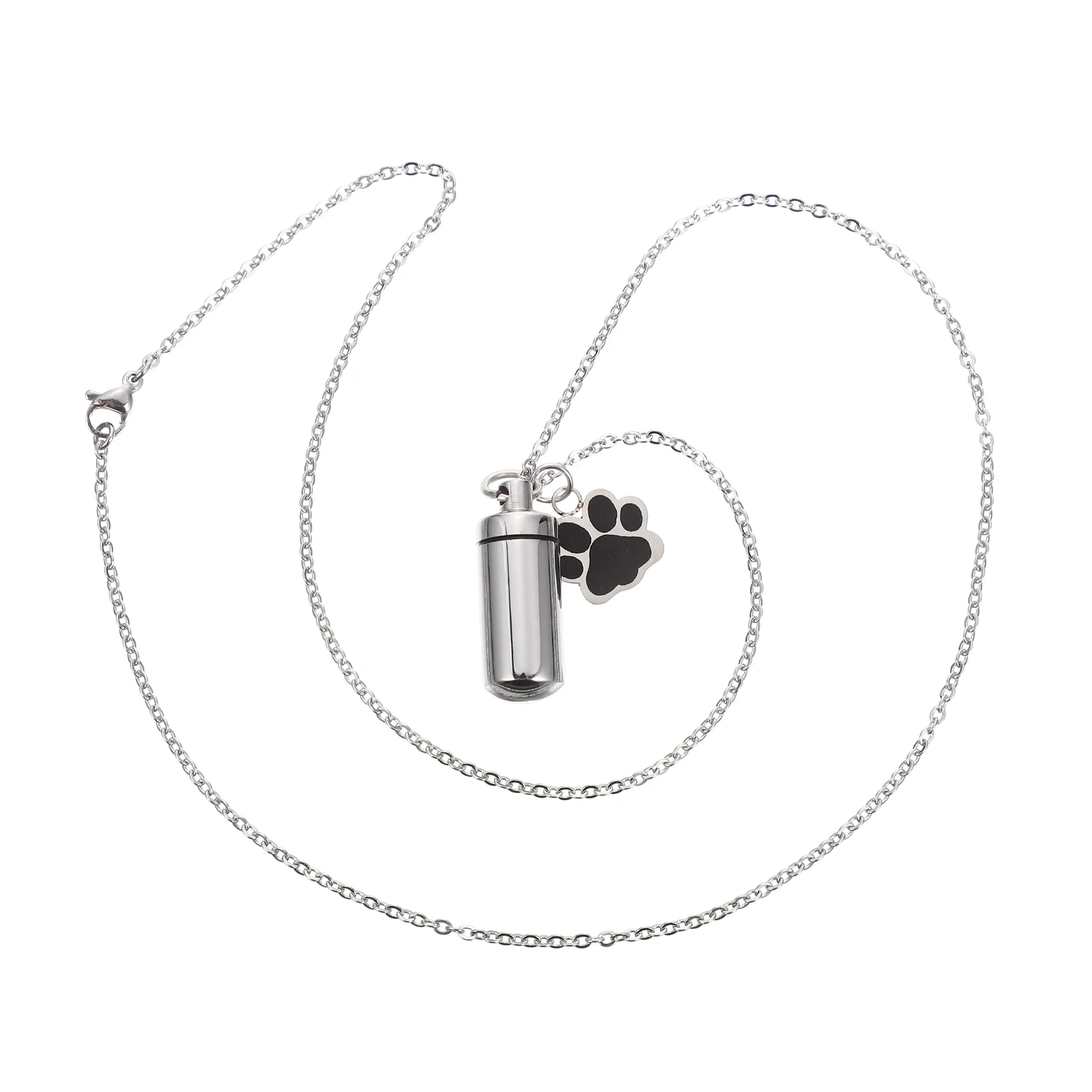 

Pet Urn Memorial Dog Urn Lotus Necklace Perfume Bottle Dog Urns Stainless Steel Pet Bone Ashes Pot Pet Necklace Memorial Jewelry