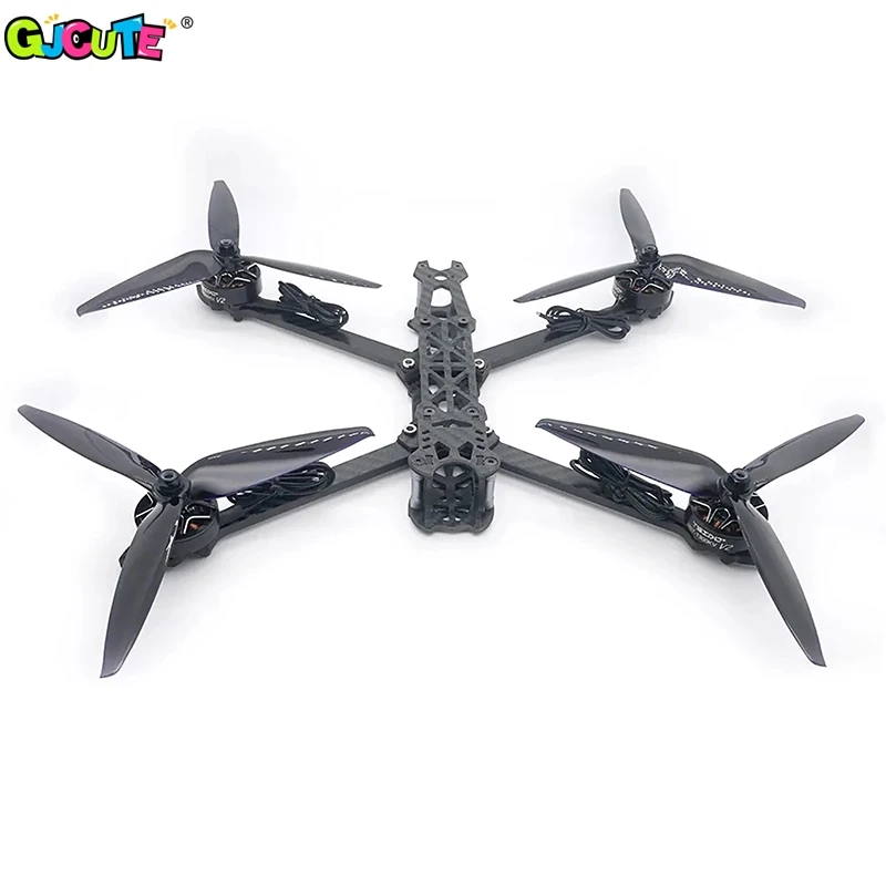 4 шт. для Mark4 7 дюймов APEX FPV RC Дрон 7X4X3 7040 3 лопасти/лопасти пропеллер (2CW + 2CCW) карбонат