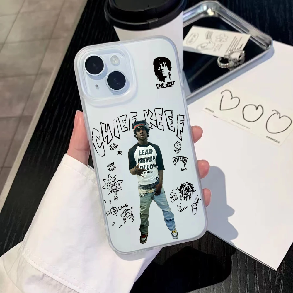 Прозрачный матовый противоударный чехол Epc Chiefs Keefs G-GLO G-GANG для iPhone 17, 16E, 16, 15, 14 Plus, 13, 12, 11, Air Plus, Pro, X, XR, Max (art.: 3920d7fdcd6be) - 3920d7fdcd6be