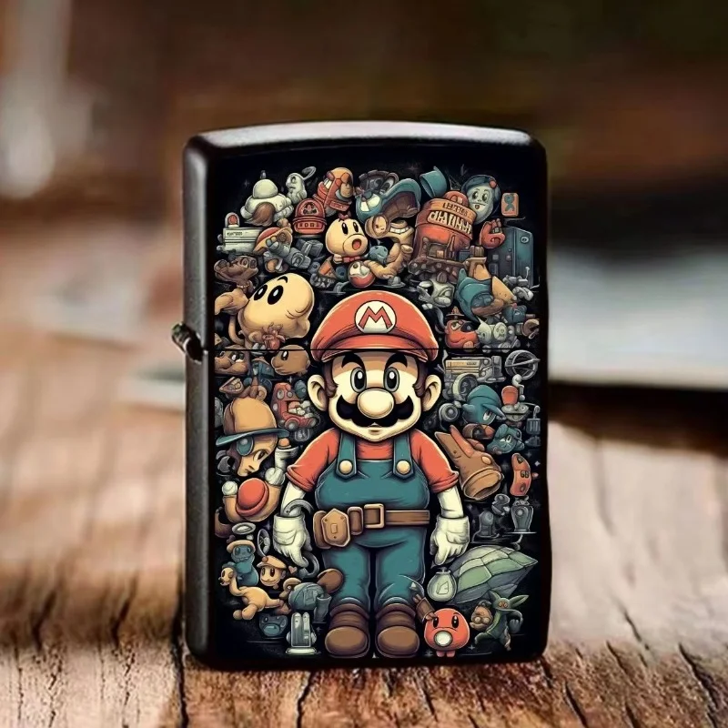 

Classic Metal Windproof Kerosene Lighter for Cigarette Accessories