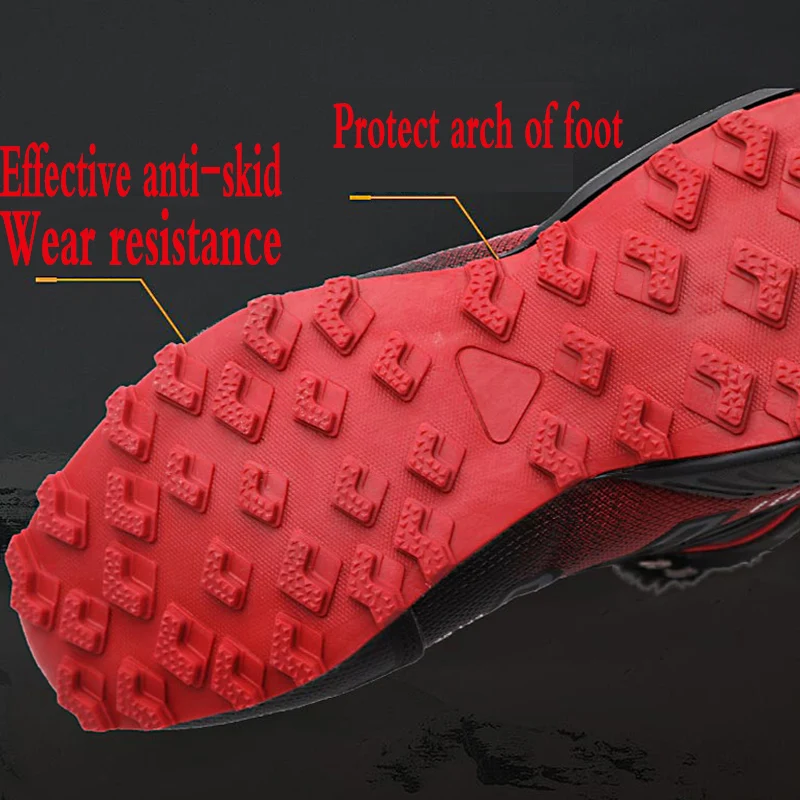 R.XJIAN Men's High-top Winter Hiking Shoes Plush Warm Lining Outdoor Cotton Shoes Snow Boots Shoes Outdoor Sports Casual Shoes M