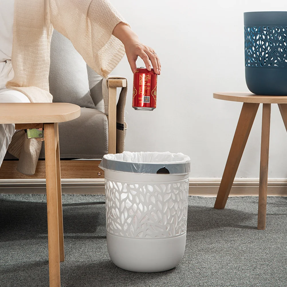 

1pc Waste Container Basket Storage Bin for Office Room Bathroom Usage