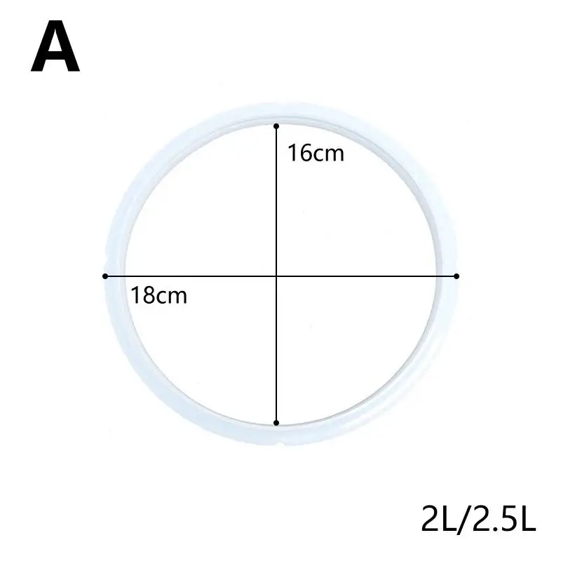 Уплотнительное кольцо для скороварки Белый силиконовый уплотнитель плиты