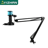 YIZHAN 48MP Digital Electronic Microscope Camera HDMI USB Cantilever Stand C-Mount 1-130X Zoom Lens For Image Acquisition