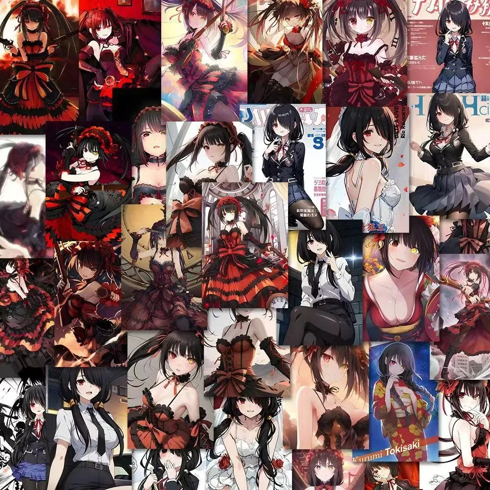 Bandai Kuromi Tokisaki аниме наклейки для скрапбукинга девочек водонепроницаемые