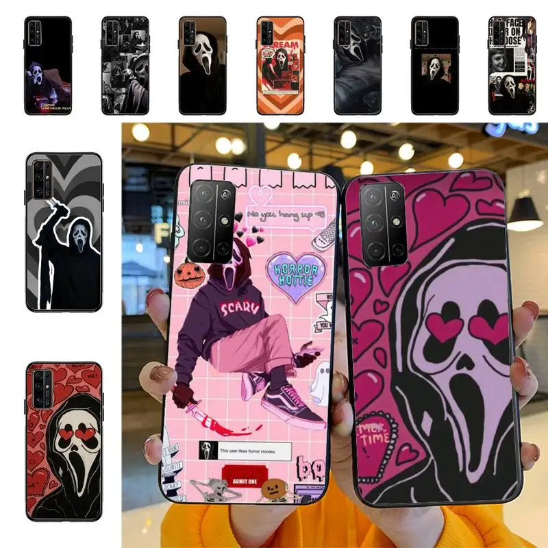 

YNDFCNB Ghostface horror Scream art Phone Case for Huawei Honor 10 i 8X C 5A 20 9 10 30 lite pro Voew 10 20 V30