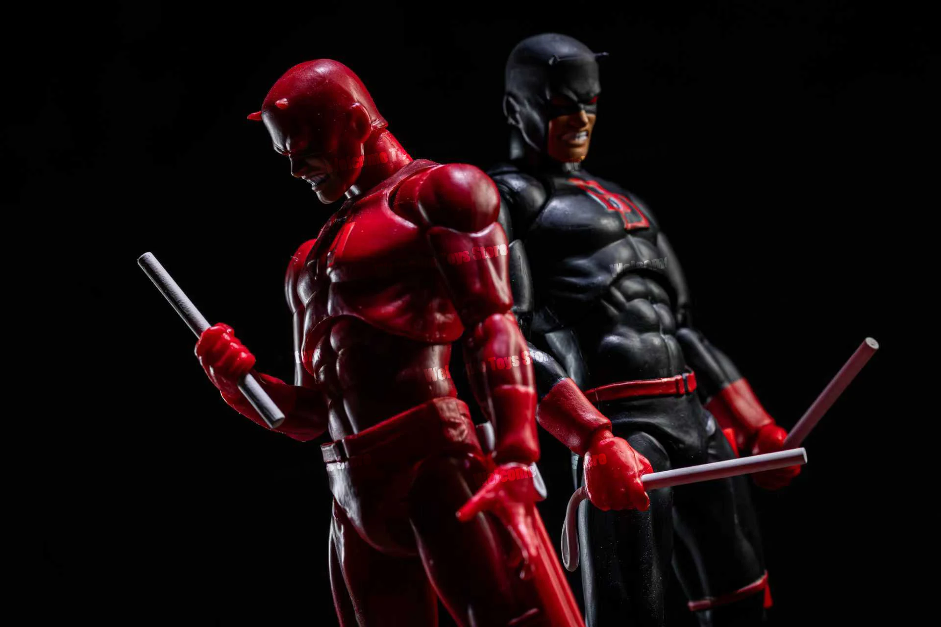 Фото В наличии: Фигурка Ct Toys Daredevil Black 999 Red Mafex 223, комикс-версия, аниме, экшн-фигурка, статуэтка, модель, подарок, детские игрушки №2