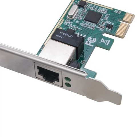 1 шт. Сетевая карта PCI Express PCI-E 10/100/1000 М RJ45 Сетевой адаптер Конвертер Сетевой контроллер