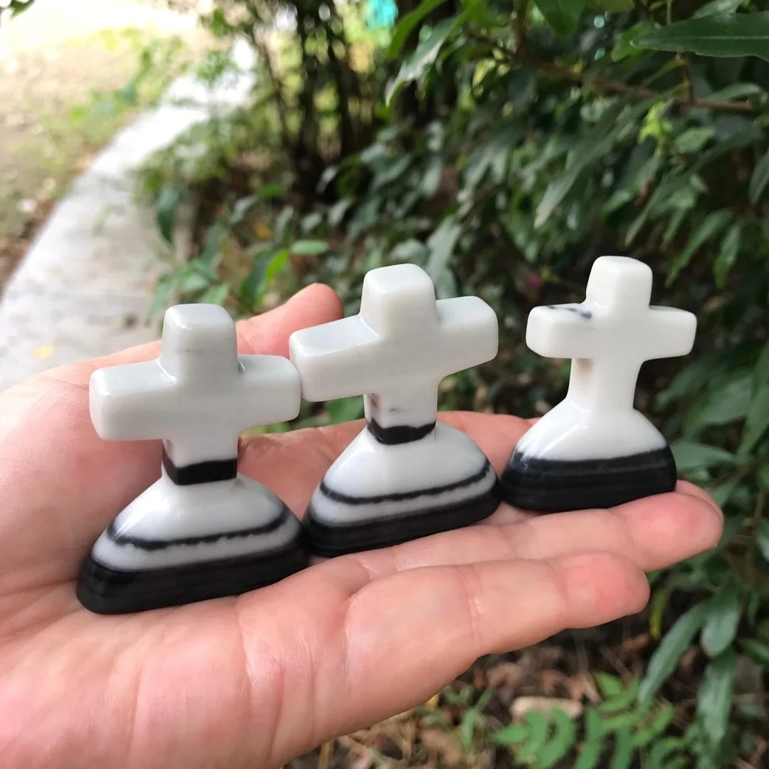 1 шт. натуральный камень Taiji хрустальный ручная работа мультяшный надгробный