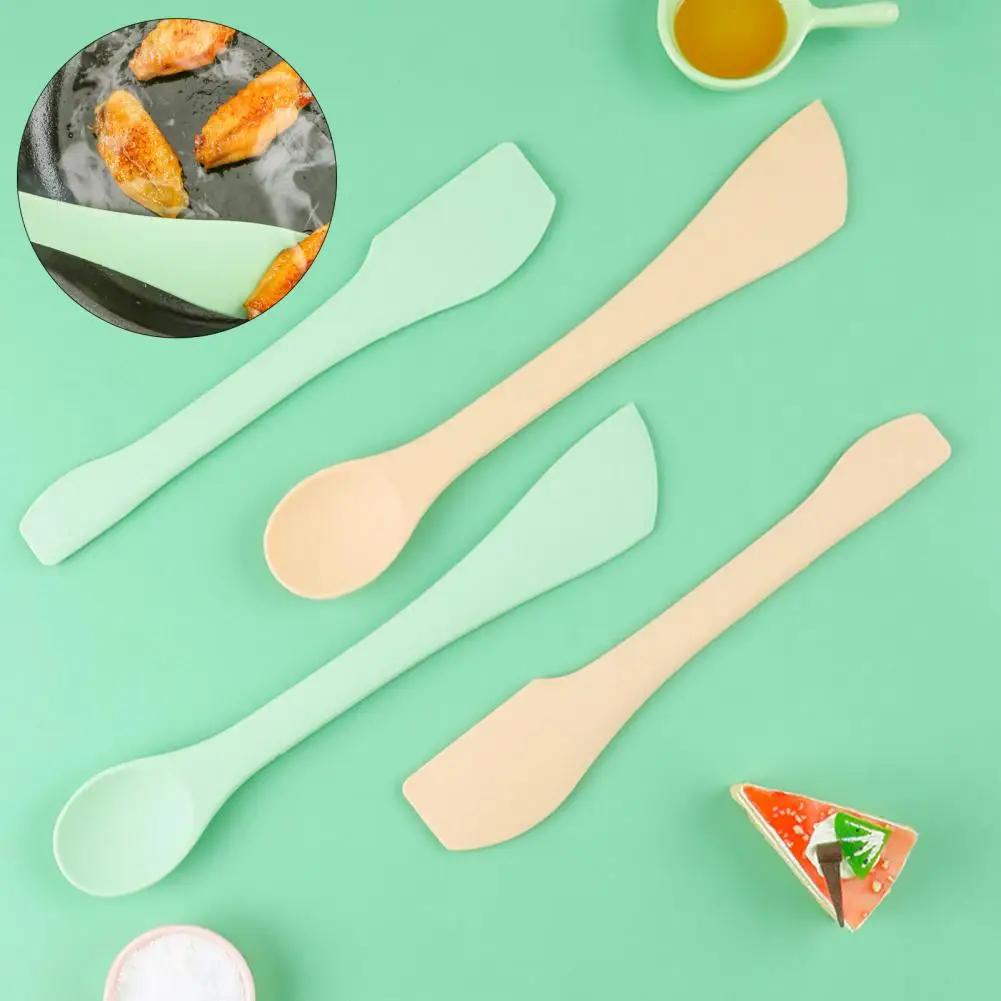 

Baking Spatula Double-end Anti-deformed Silicone Heat-insulating Butter Spatula Kitchen Tools