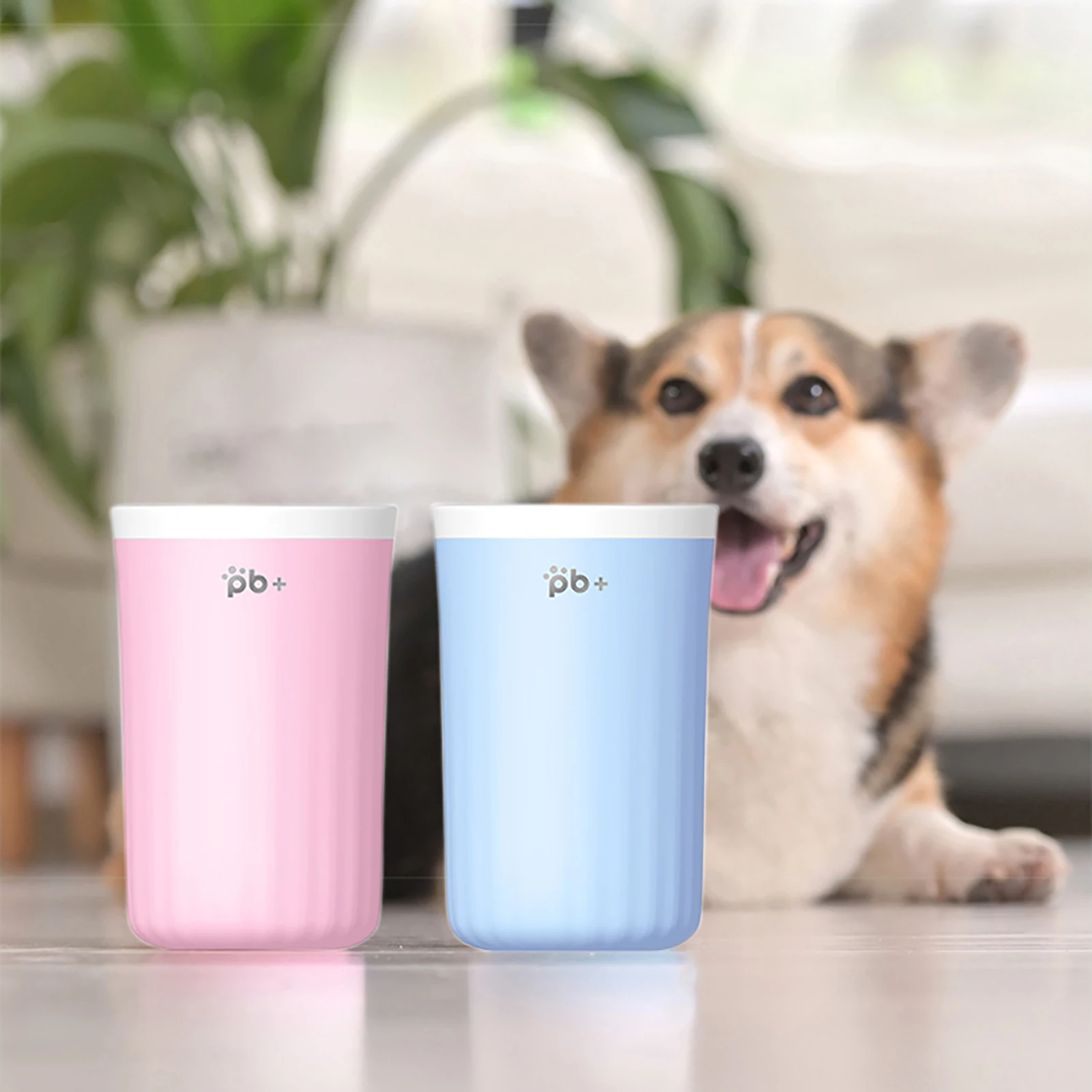 

Practical Dog Paw Cleaner Cup Soft Plastic Combs Portable Pet Foot Washer Paw Clean Brush for Pet Cat Cleaning