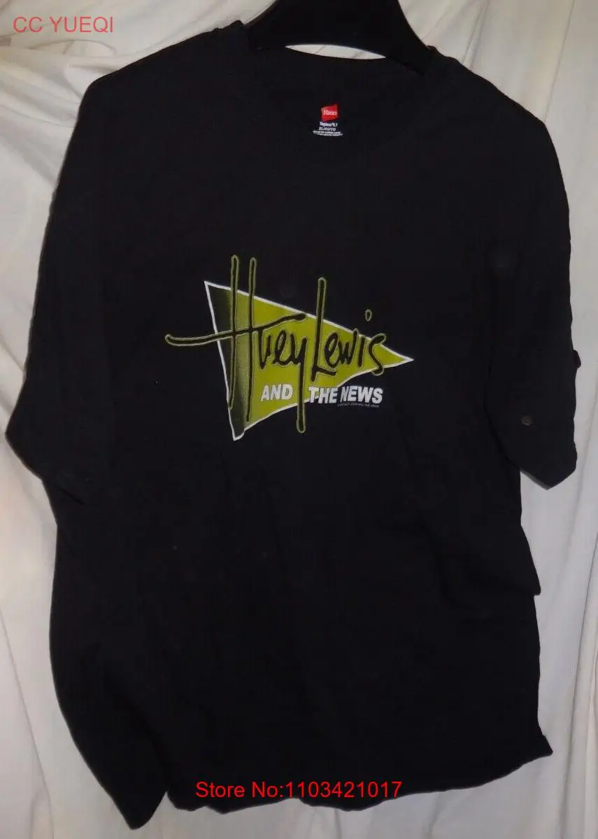 Мужская рубашка с коротким рукавом Huey изображением Льюиса и новостей концертный