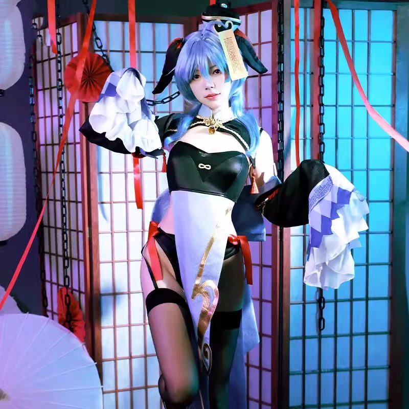 Костюм для косплея Ganyu игра Genshin Impact аниме женские сексуальные костюмы Маленькие