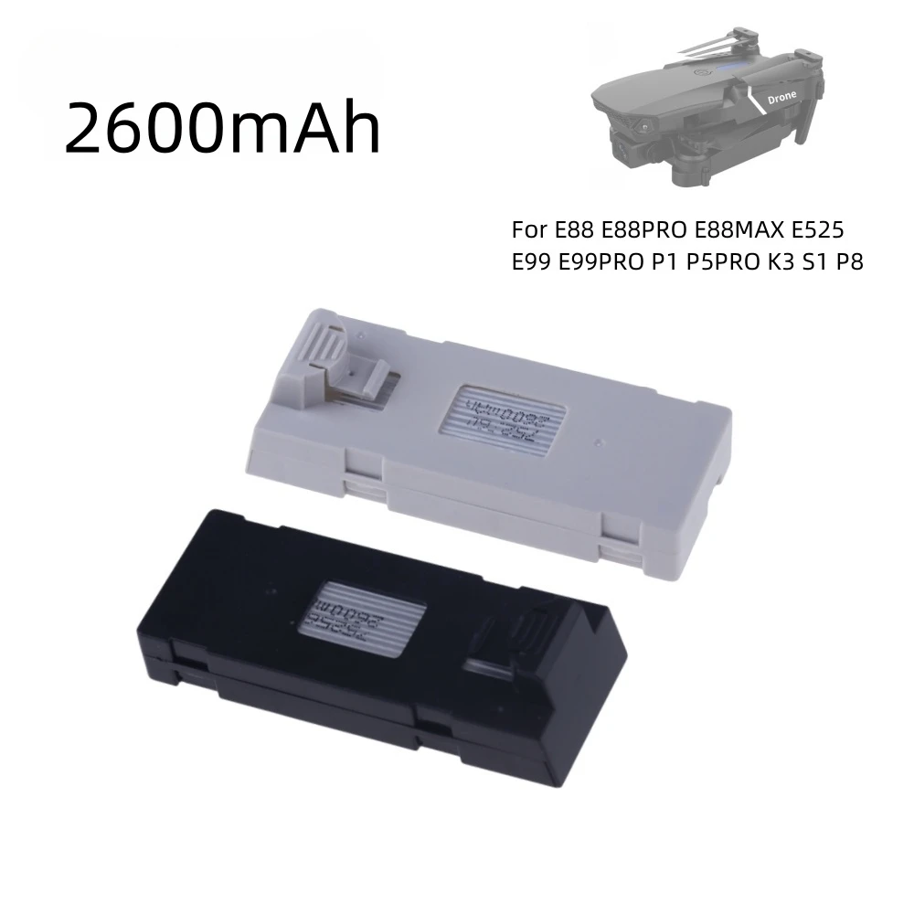 Батарея для дрона с дистанционным управлением 3 7 в 2600 мАч стабильная сменная