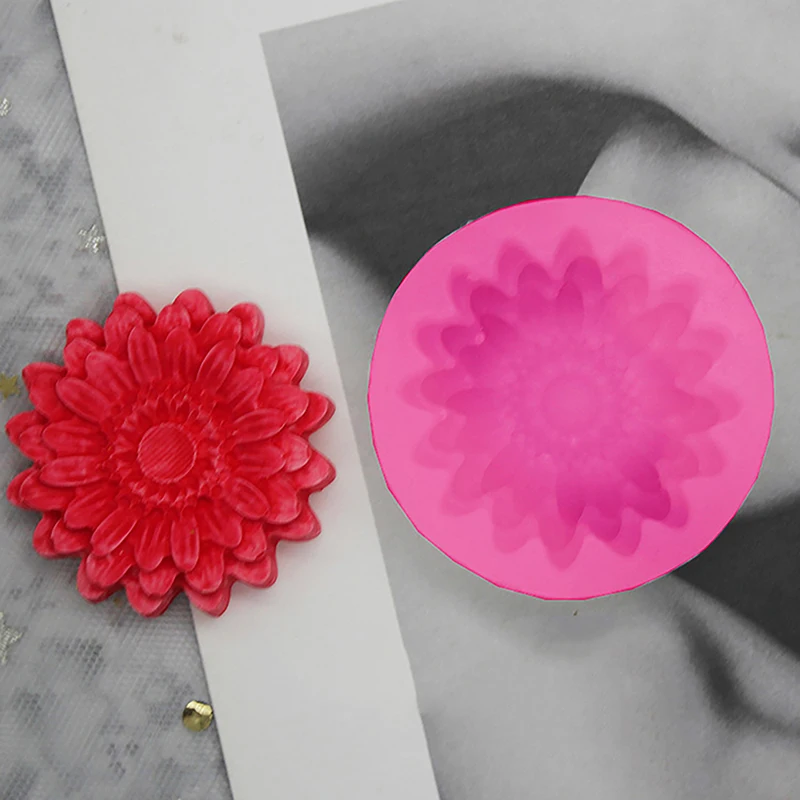 1 шт. силиконовые формочки для свечей и цветов
