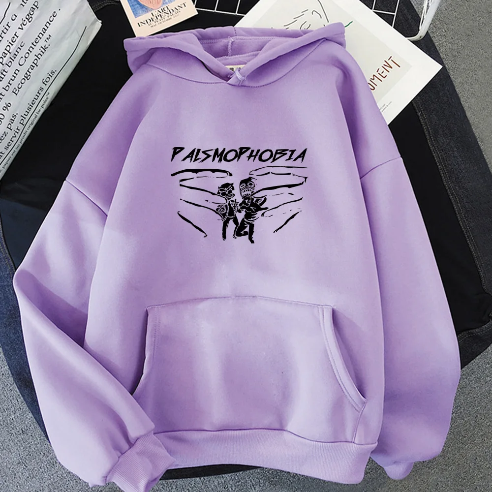 

Hot Game Palsmophobiaa Print Sweatshirts Stranger Things Funko Men Hoodie Autumn Soft Fleece Pullovers Popular Anime Clothes