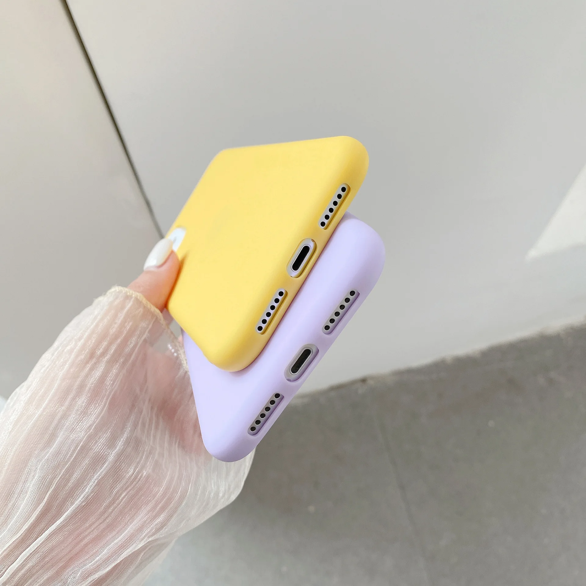 Luxury Liquid silicone for iPhone 12 mini 11 Pro X XS XR Max Shock-proof drop-proof Protective Cover for iPhone 13 Pro Max Case