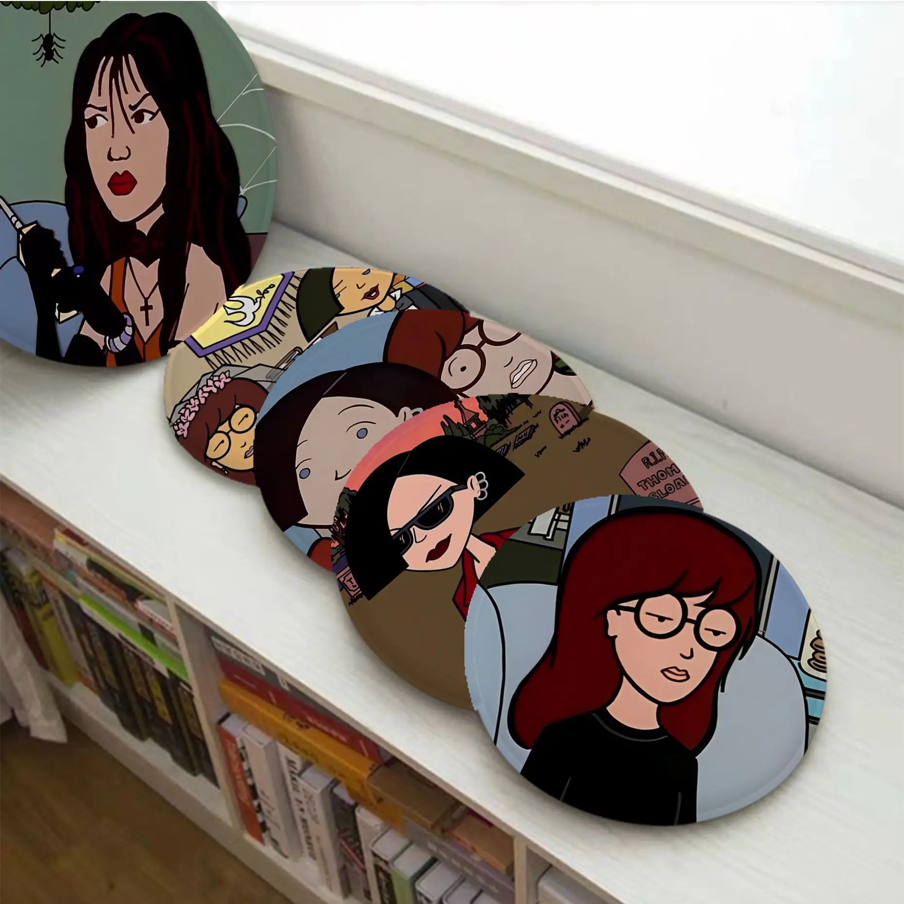 

DariaS Morgendorffer European Sofa Mat Dining Room Table Chair Cushions Unisex Fashion Anti-slip Seat Mat