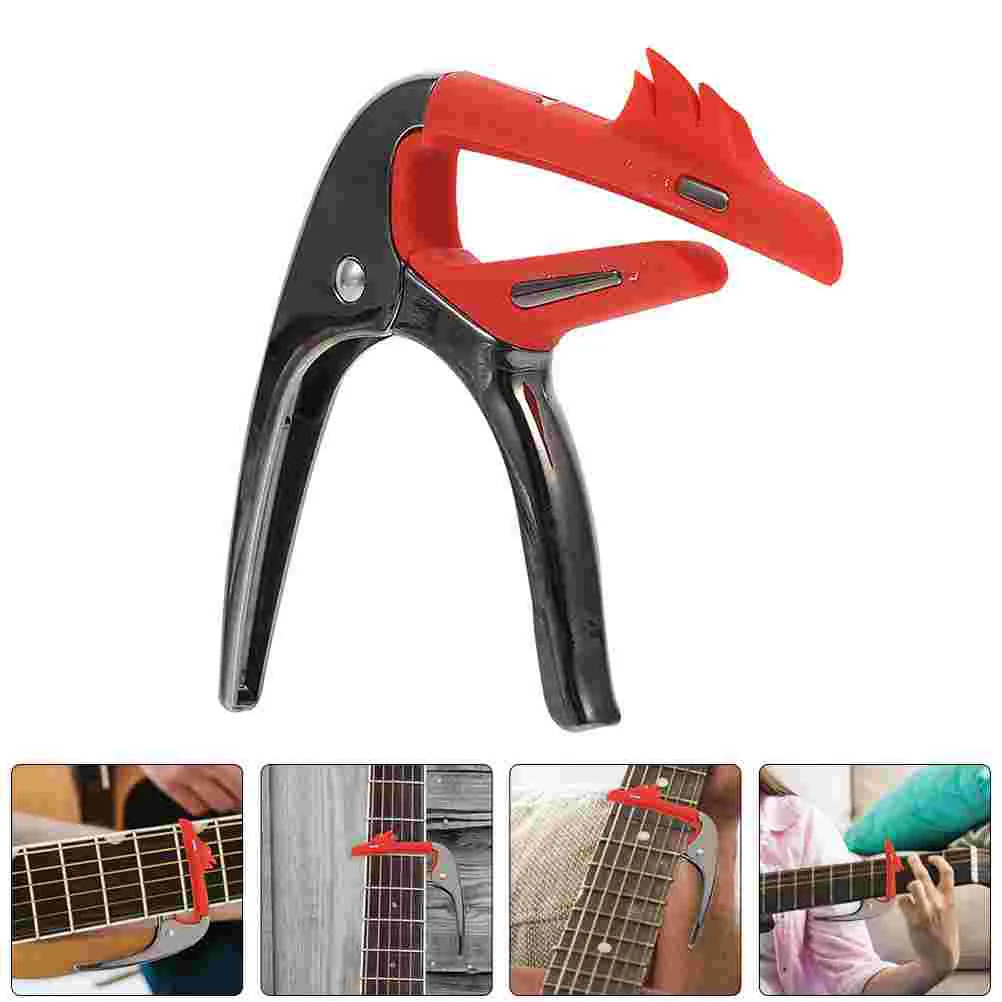 

Replacement Practical Professional Ukulele Capo Bass Capo Guitar Tuning Accessory Electric Guitar Capo