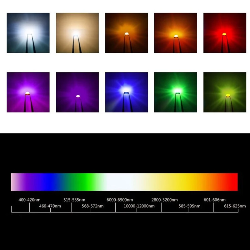 100 шт. SK6812 Φ RGB (аналогичный WS2812B) 3228 SMD пикселей стробовидный индивидуально