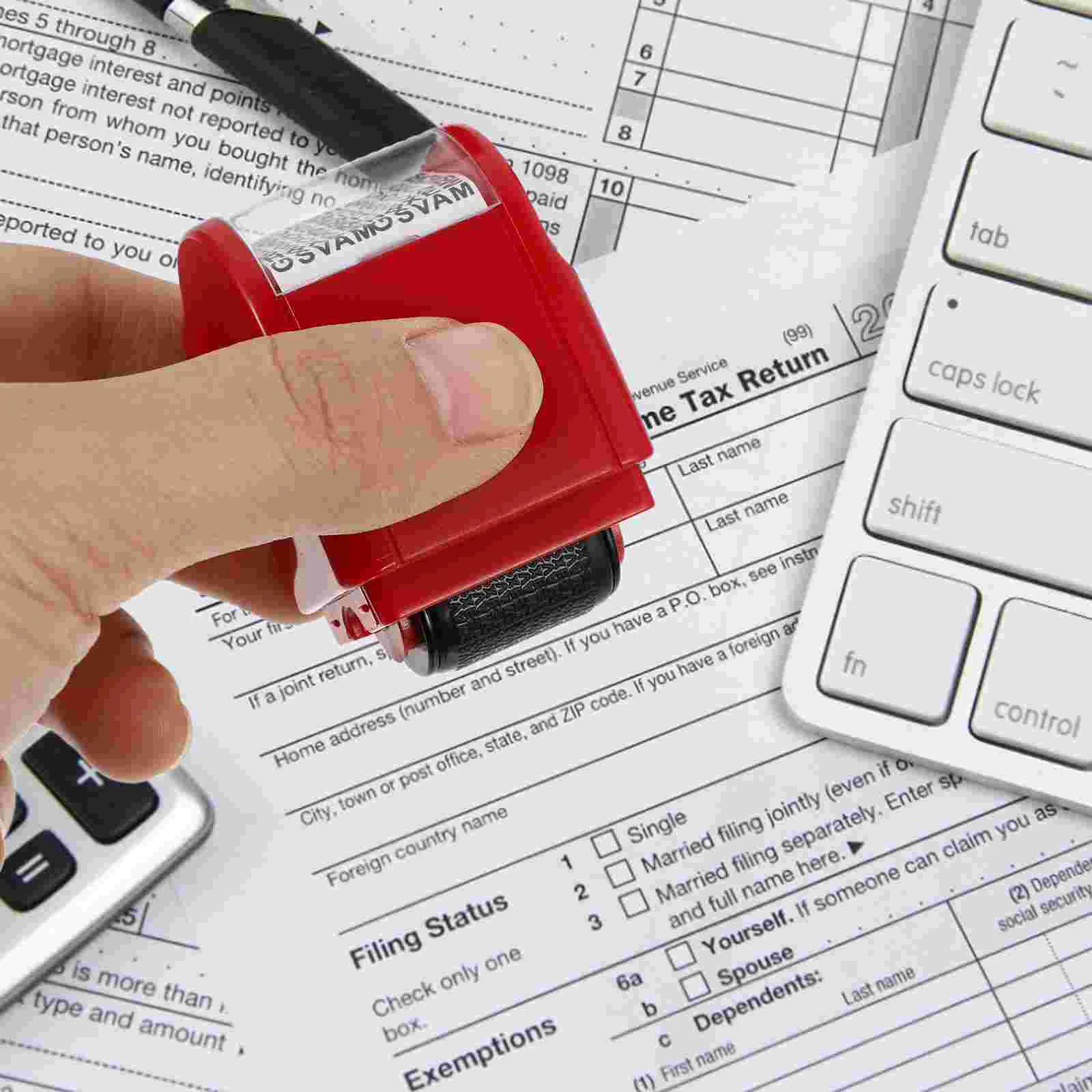 

Stamp Roller Identity Id Protection Privacy Stamps Confidential Guard Address Police Your Mail Stamper Thefts Name Custom stamp