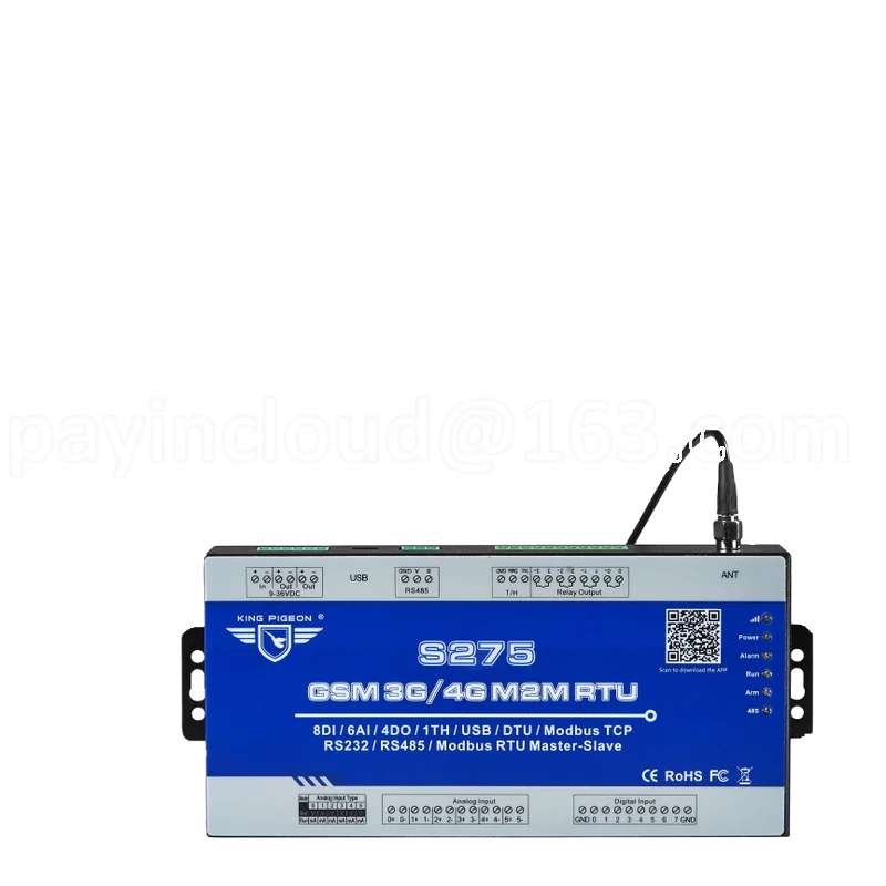 

4grtu IoT Remote Control 320 Mapping Registers Modbus to MQTT Protocol