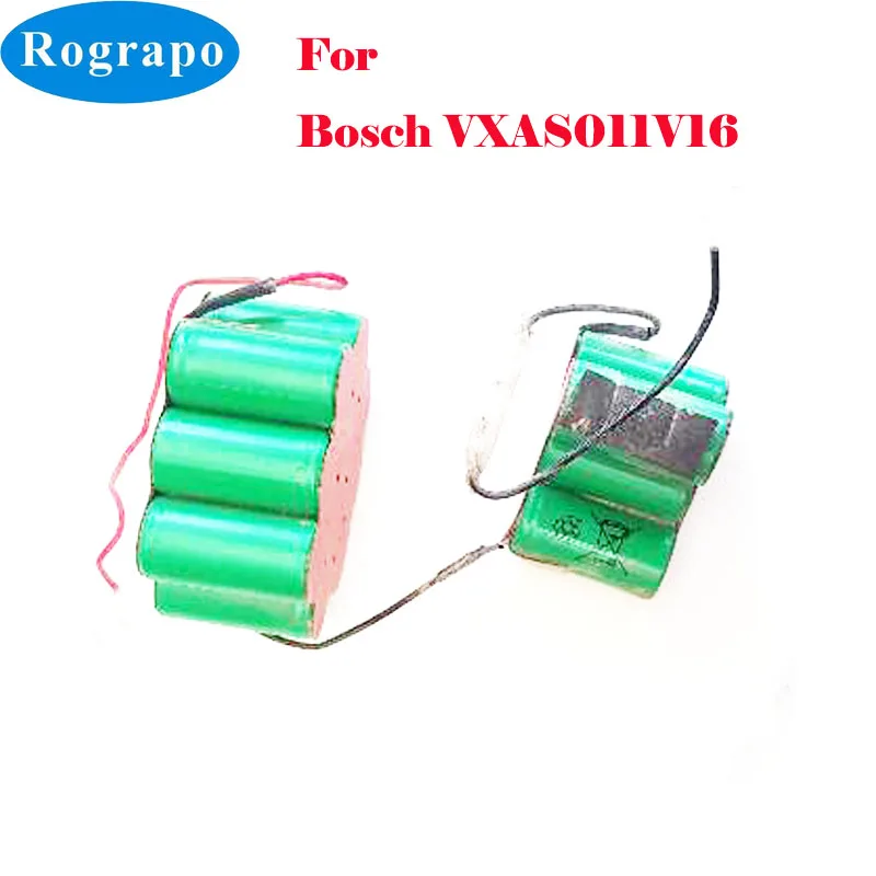 

New 2500mAh /1800mAh Ni-MH Battery Pack For Bosch BBH21622 VXAS011V16 Robot Vacuum Cleaner Accumulator