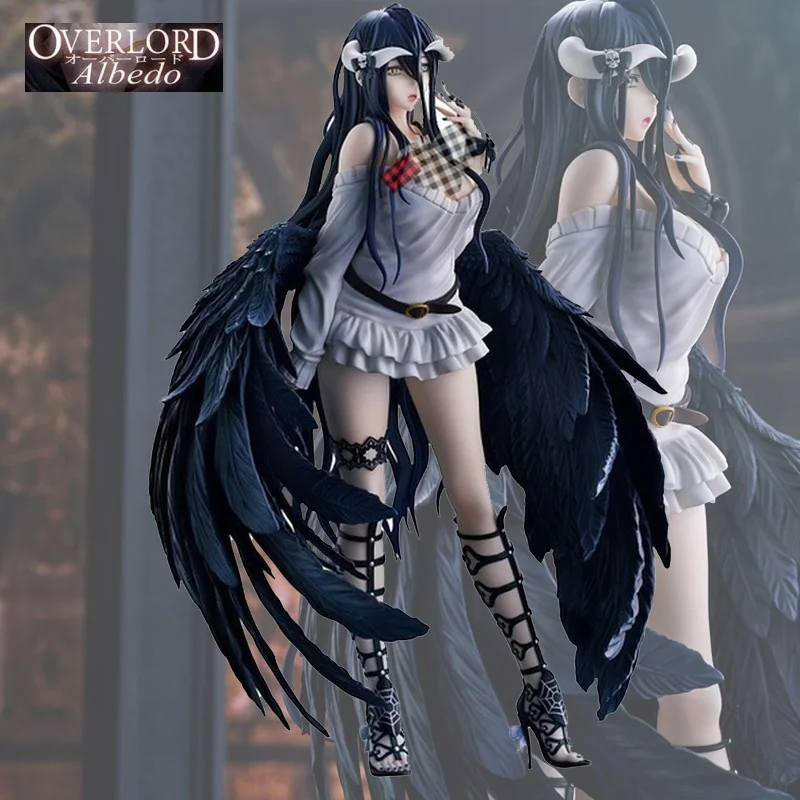 

Overlord III Albedo so-bin Ver. Anime Figure Albedo PVC Action Figure Toys Overlord Statue Collection Model Doll Gift 27cm