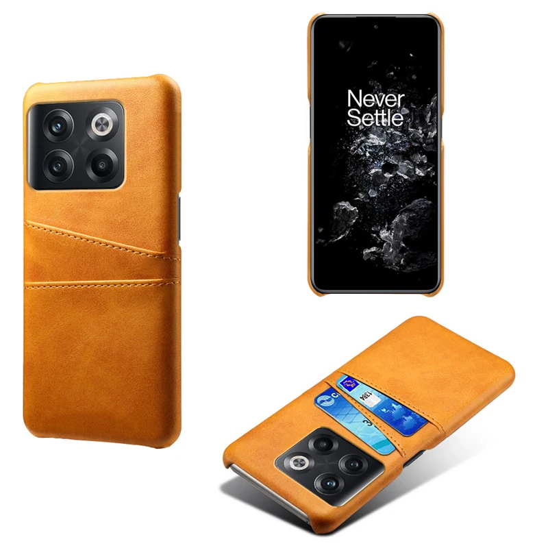 Чехол для OnePlus 10T винтажный кошелек из искусственной кожи кредитных карт защитный