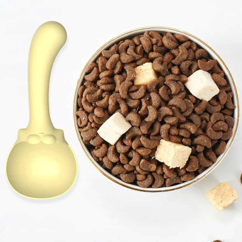 

Space-saving Pet Spoon Multifunctional Pet Spoon Easy Feeding Space-saving Design Sealed Bag Versatile Pet Spoon with Clip