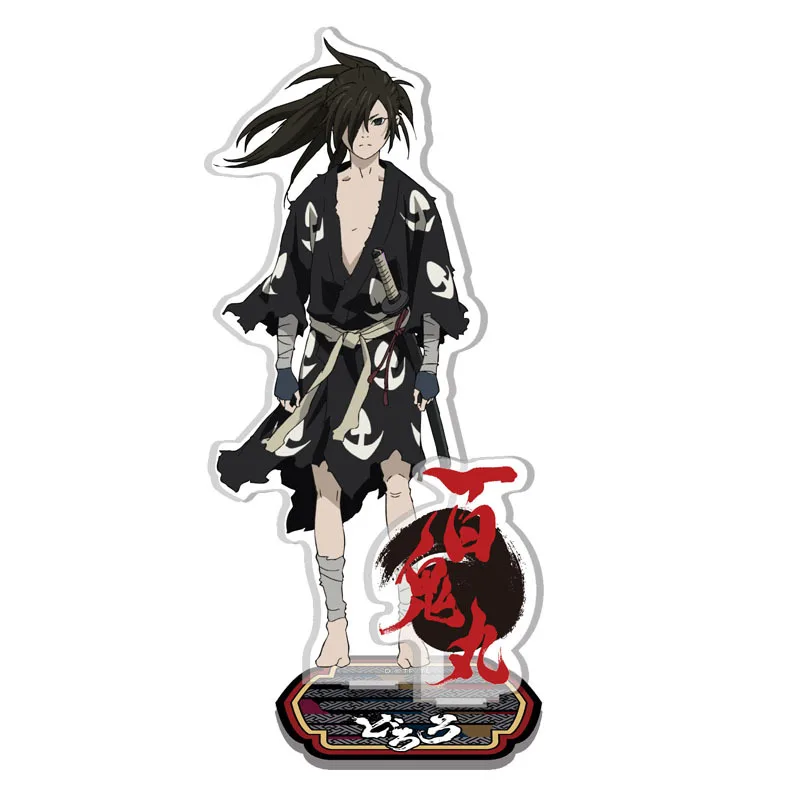 

Мужской брелок Dororo, женский брелок для пары, аниме, акриловый, с подставкой, брелок для ключей, Tahoumaru Biwamaru Hyakkimaru